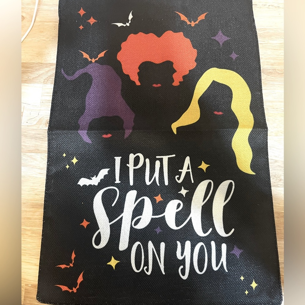 Halloween yard flag